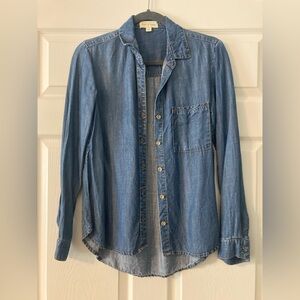 Cloth & Stone Light Blue Chambray Shirt